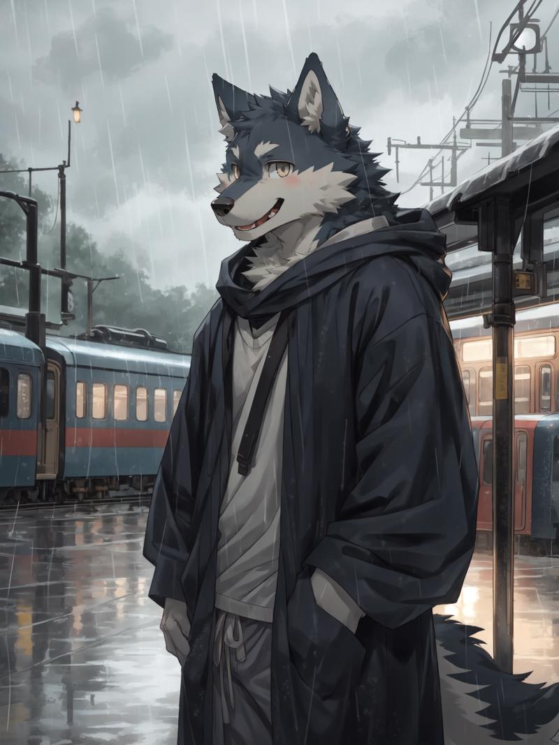 54195-3518186993-masterpiece, best quality, perfect anatomy, bright eyes, watery eyes, kemono, furry, wolf, (felis_0.25), male, solo, baggy cloth.png